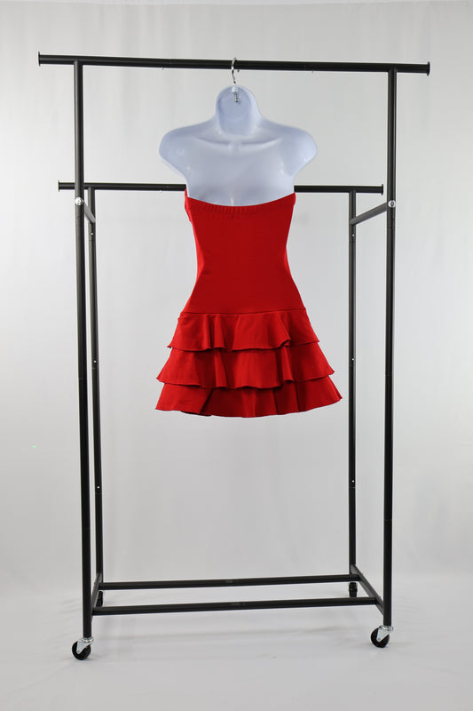 Ruffled Mini Dress
