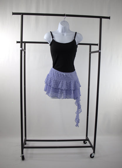 Asymmetrical Ruffled Skort