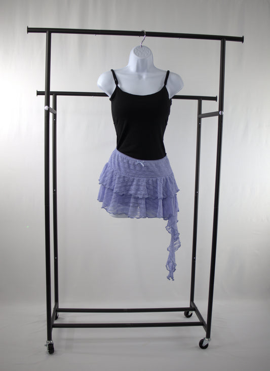 Asymmetrical Ruffled Skort