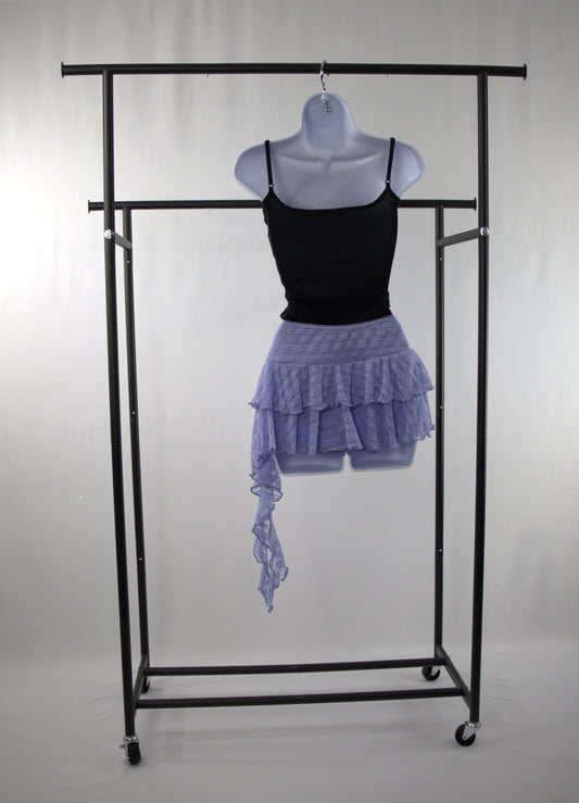 Asymmetrical Ruffled Skort