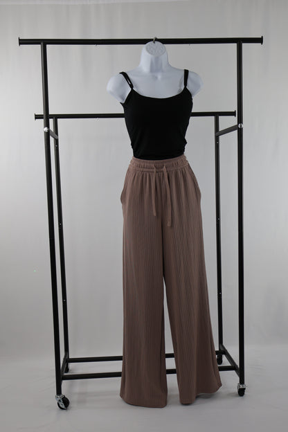 Pleated Wide Leg Pants
