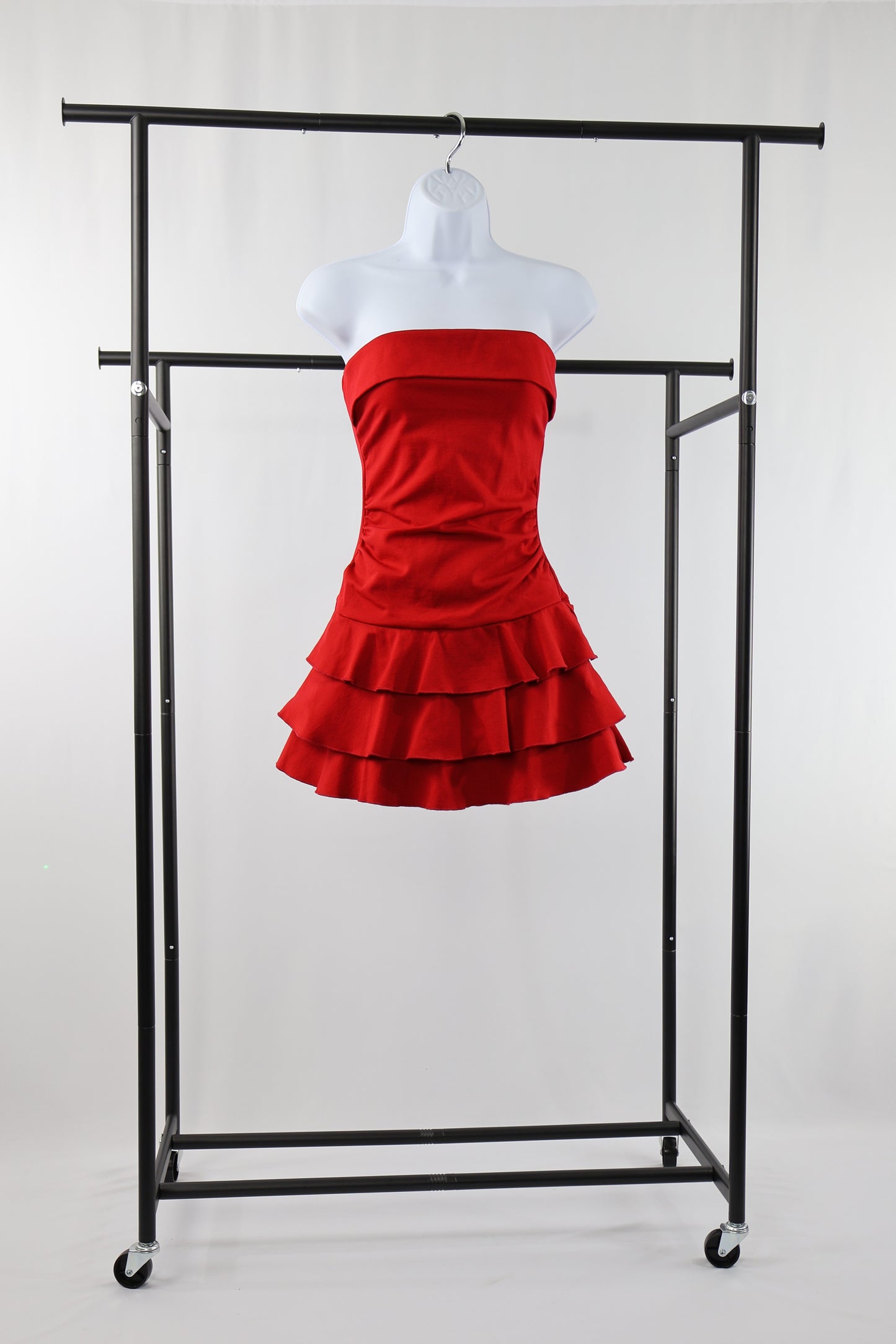 Ruffled Mini Dress