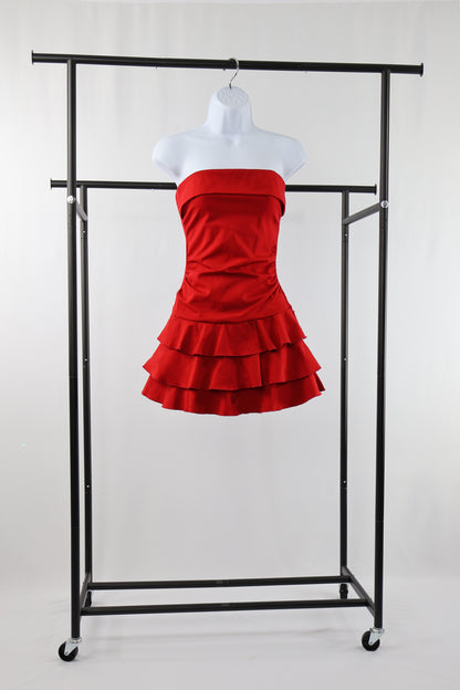 Ruffled Mini Dress