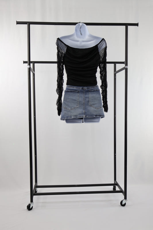 Ruched Off The Shoulder Top